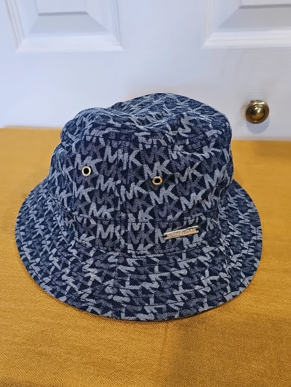 Michael Kors Indigo Rinse Bucket Hat MSRP $70